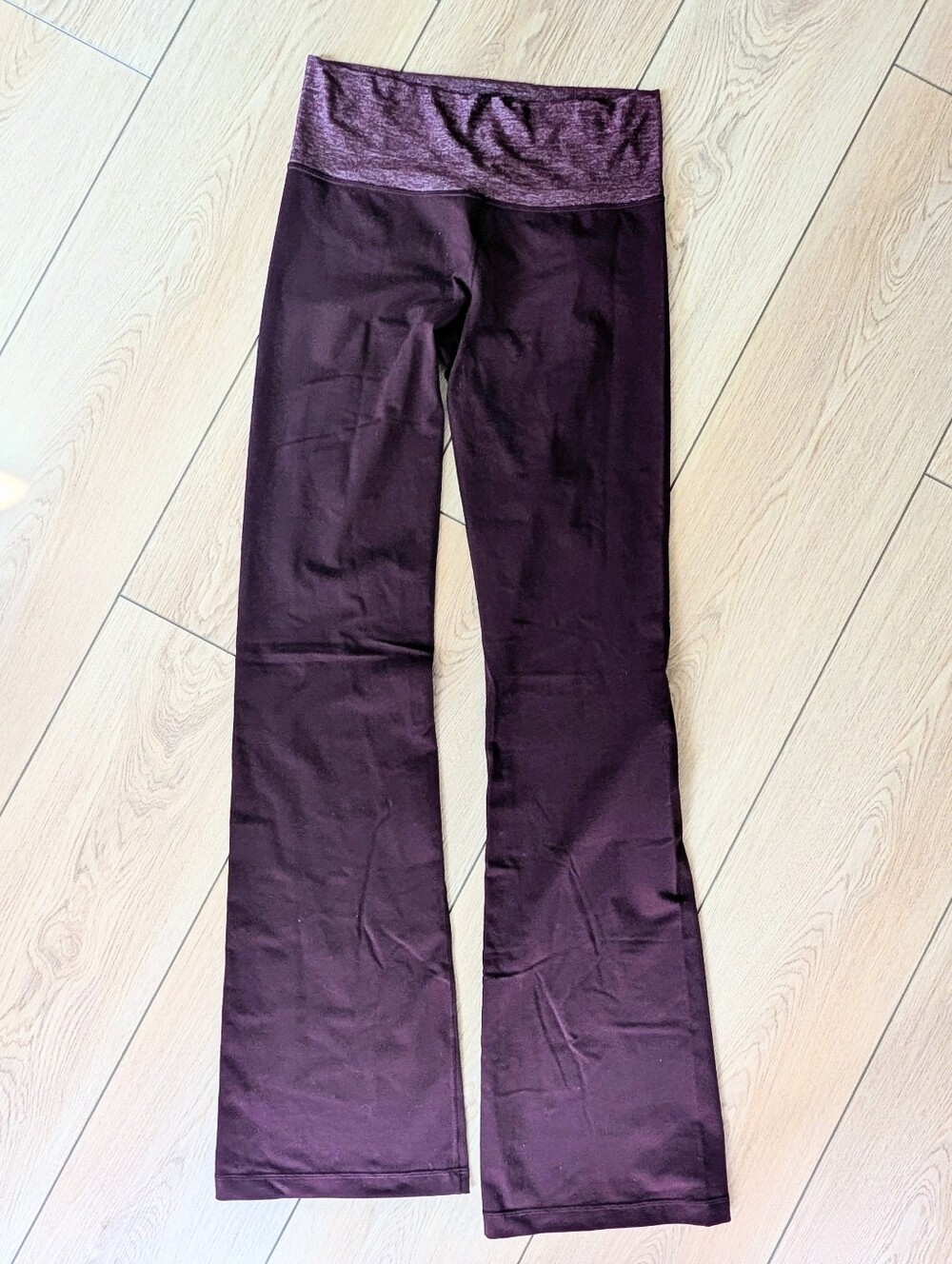 Mauve Lululemon Flare Yoga Pant